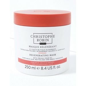 CHRISTOPHE ROBIN - Regenerating Hair Mask w/ Prickly Pear Seed Oil 8.4 oz - NEW